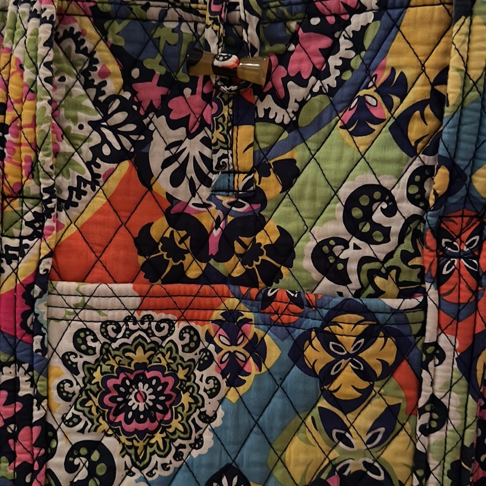 Vera Bradley Computer Tote And Matching Wallet - image 2